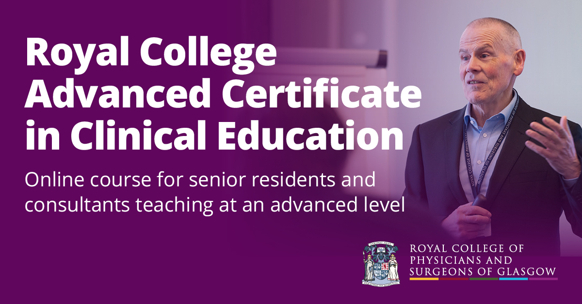 Royal College of Physicians & Surgeons of Glasgow tweet media