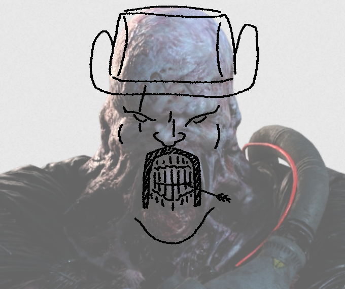 SheepTimelord's tweet photo. @thebonzee the way the flesh drapes over his mouth always gave me the impression of a horseshoe mustache and made him look like an evil law-man or gang leader https://t.co/dkc24cVdsk