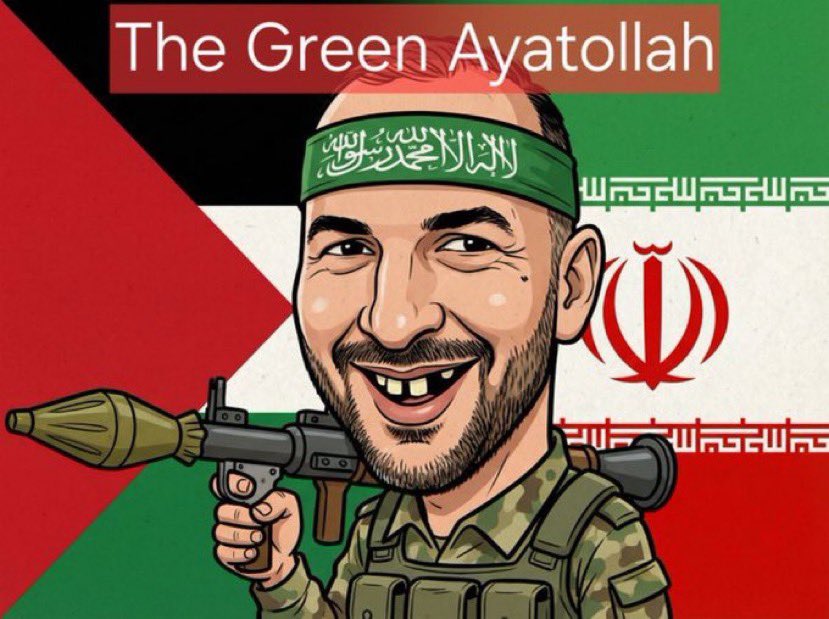 ColinDonneyn6's tweet image. A vote for the Green Party is a vote for Islamic Extremism