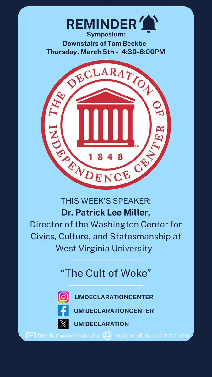 The Declaration of Independence Center tweet media