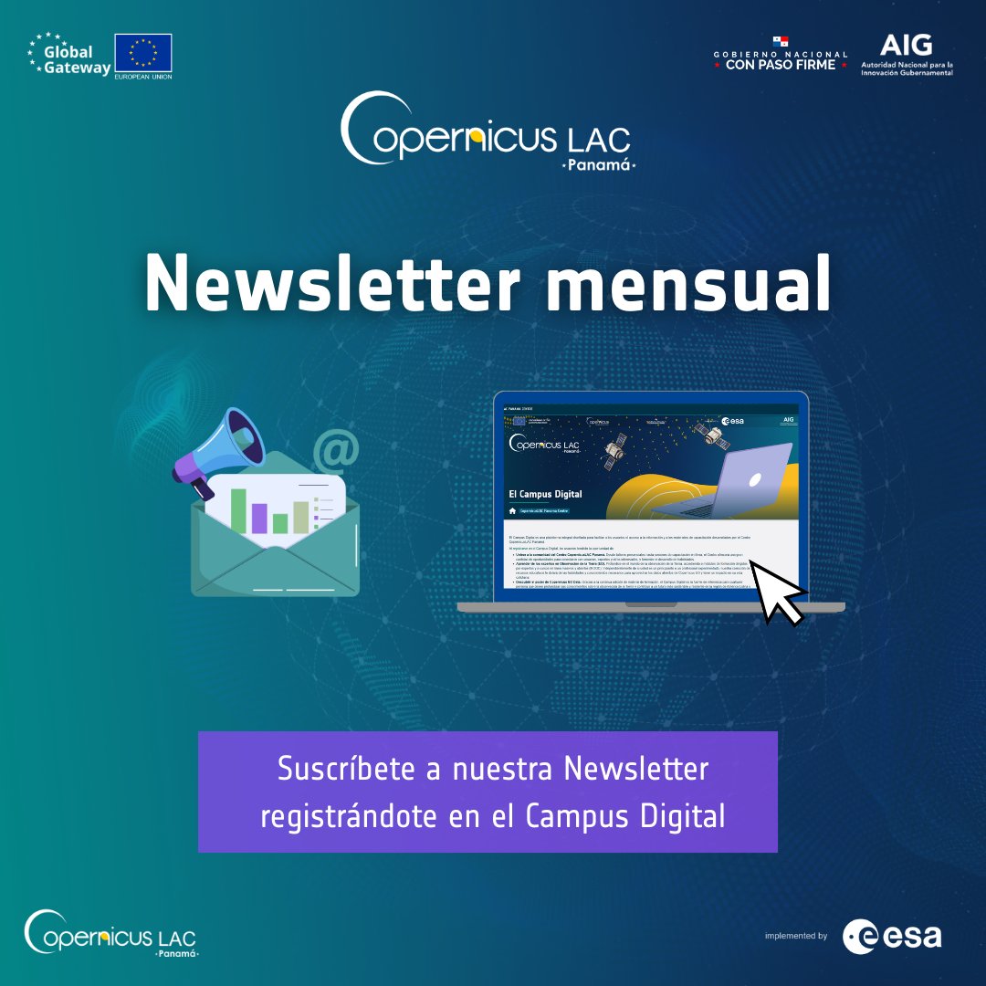 CopernicusLAC Panama Centre tweet media