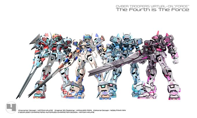 ROBOT魂 <SIDE VO>とか銘打ってバーチャロンの登場機を塗装済み完成品でシリーズ化とかしてみません?
だめ?
セガバンダイの合併が出来てたら出てたかもねw 