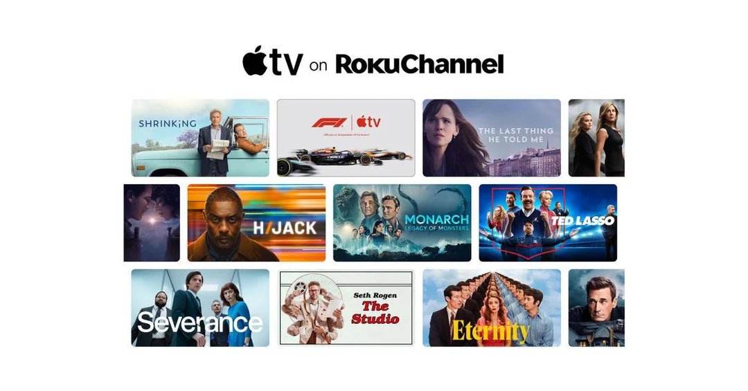 LinkTechnlogies's tweet photo. Apple TV is joining Roku’s Premium Subscriptions lineup to reach more viewers.
The deal puts Apple’s streaming service inside Roku’s platform, used by over 100 million households.
#AppleTV #Roku #Streaming #TechNews #EntertainmentTech https://t.co/7qEO1pFU56