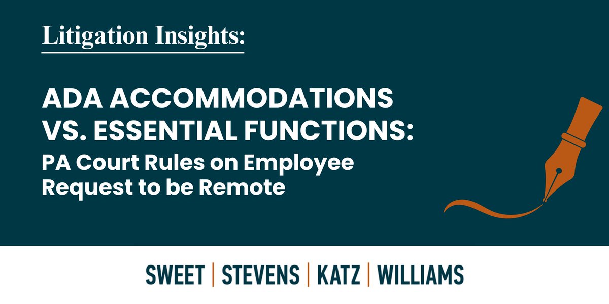 Sweet Stevens Katz & Williams tweet media