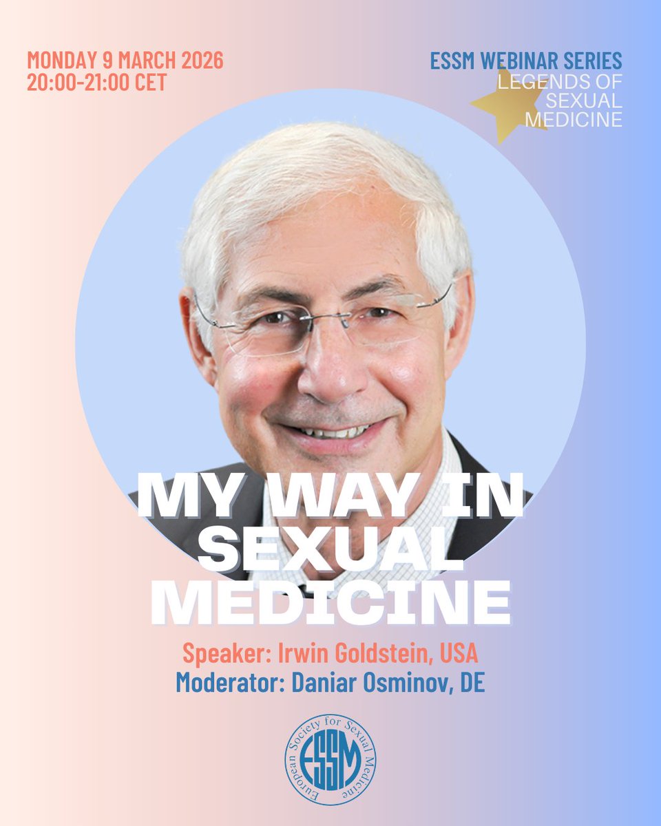 European Society for Sexual Medicine (ESSM) tweet media