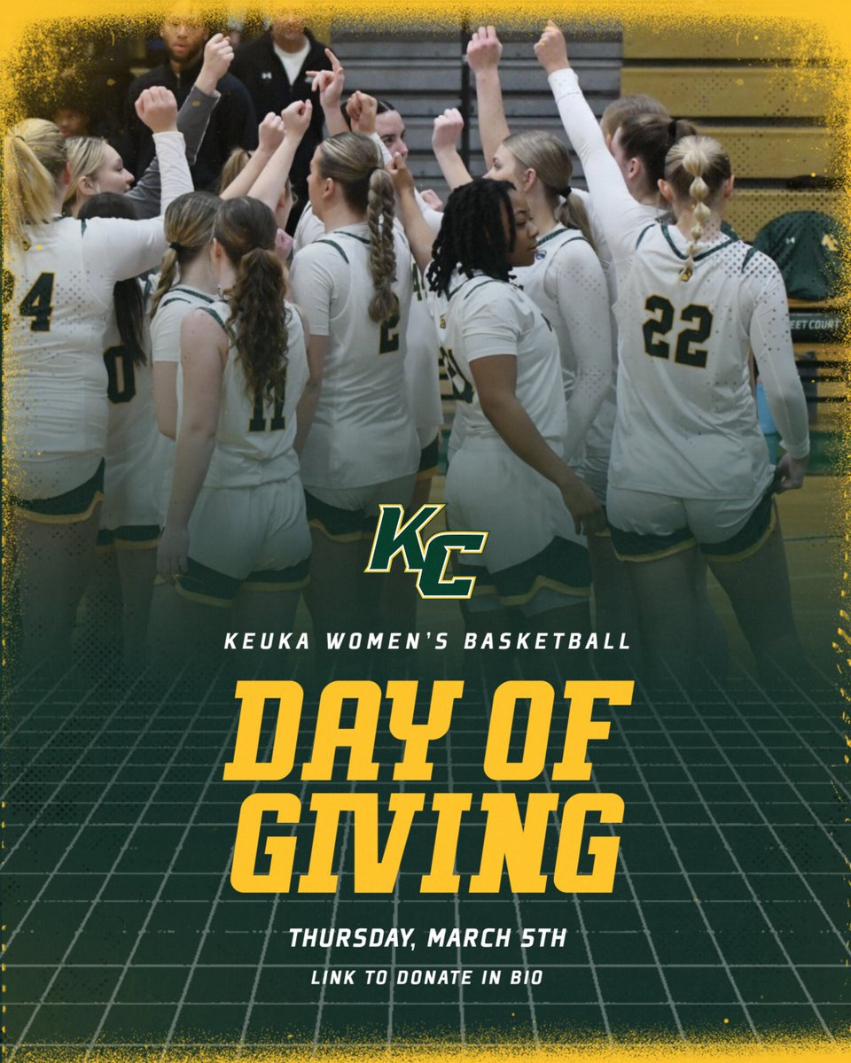 Keuka College WBB tweet media