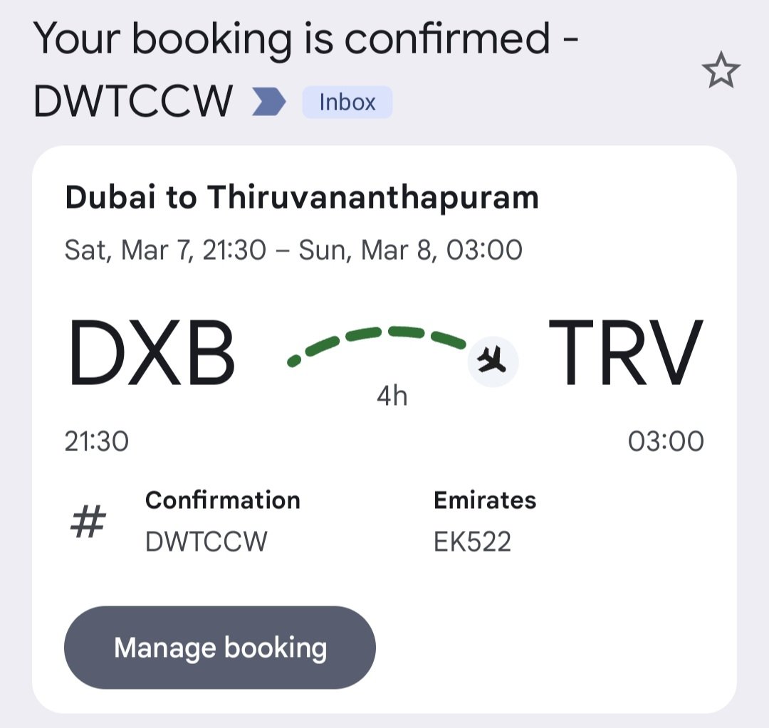 Karthik3799's tweet photo. @EmiratesSupport Please confirm this flight working as per mention date and time below or we need to rebook? I checked refund option it's shows that fee applicable as per terms and conditions when we book the ticket, pls reply both way, either flight is working or 100% we will refund if we apply? https://t.co/rsyeM6lHiy