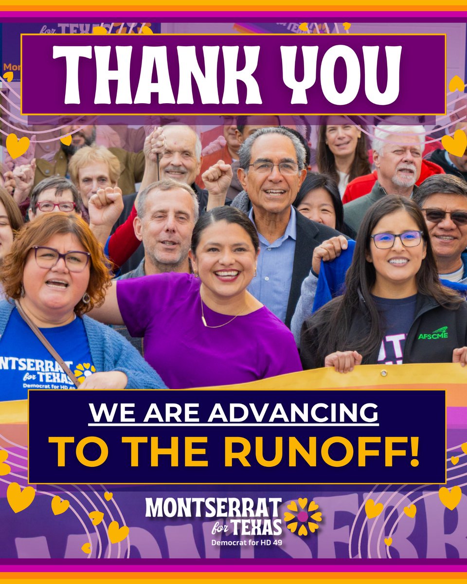 Montserrat Garibay for Texas House District 49 tweet media