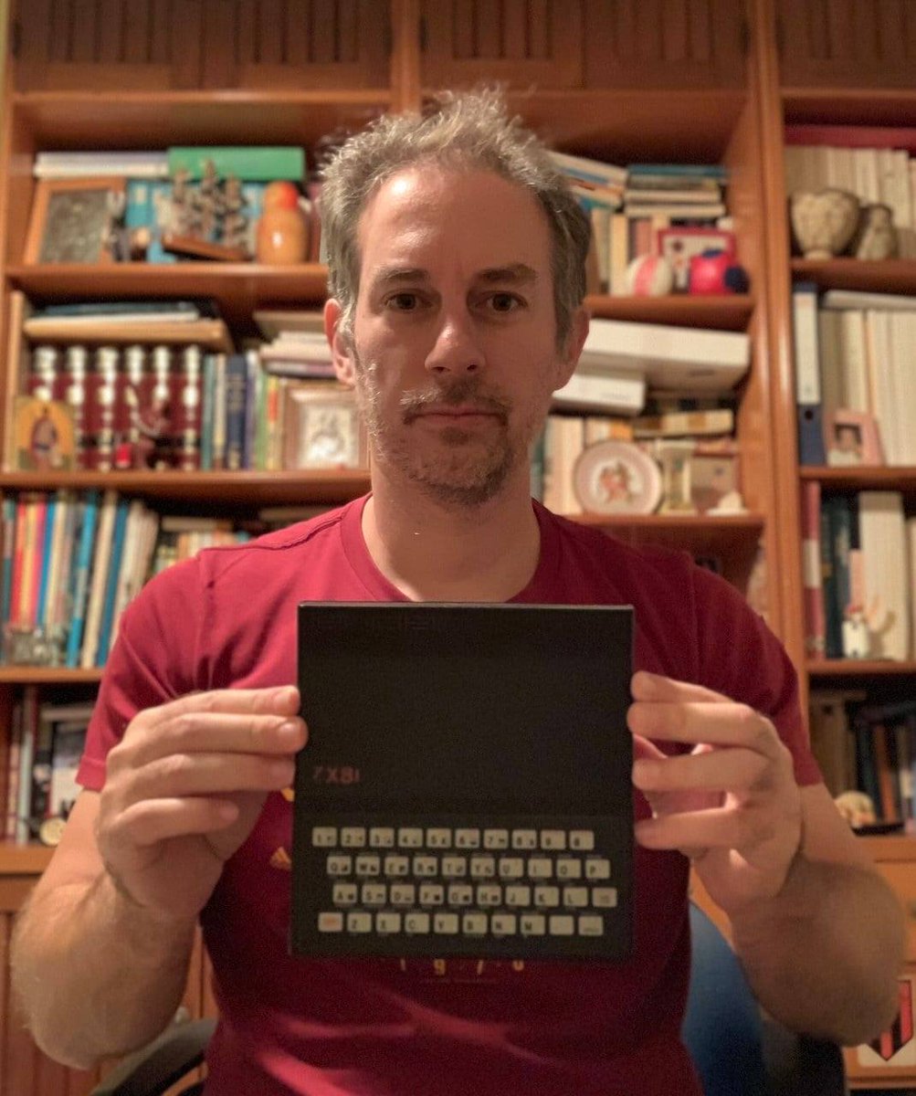 Today marks the 45th anniversary of the ZX81 #ZX81 #Sinclair