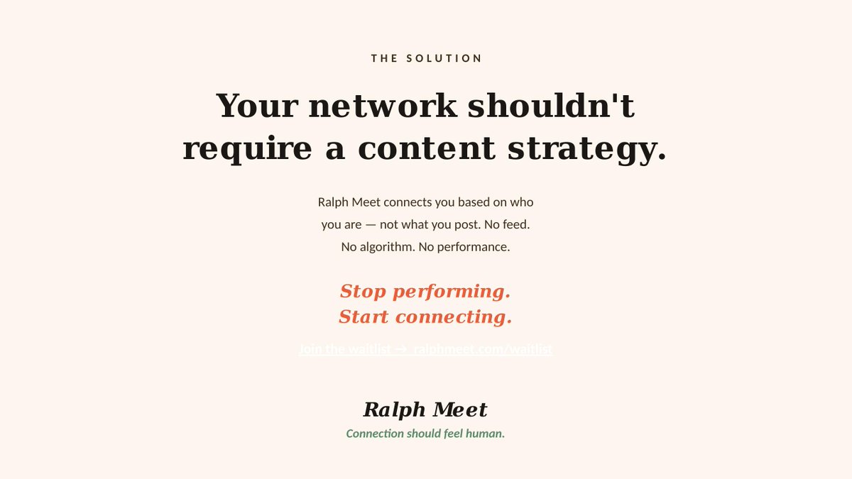 Ralphmeetai's tweet photo. Are you done with the games? 

https://t.co/t9zVK1VfLr

#linkekin #networking #content #startup #connection #feed #solution #StartupGrowth #vc #preseed #ralphmeet #networkeffects #newyork #london #sanfrancisco #engage #online https://t.co/tIJvCUBcA9