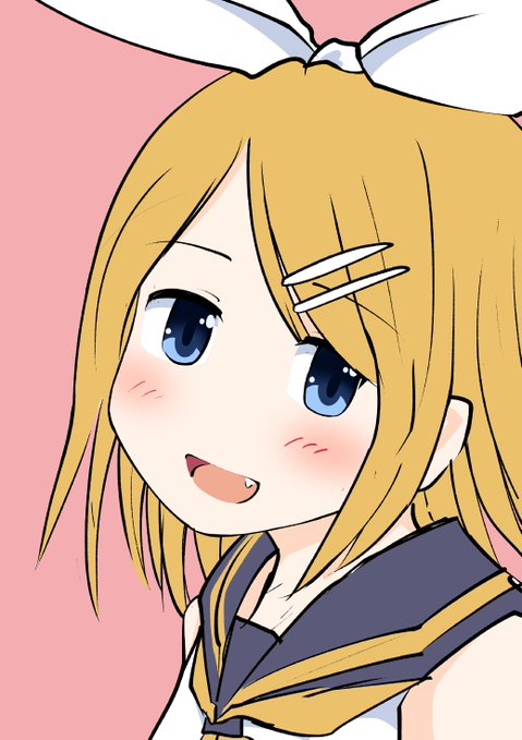 同人原稿の息抜きにリンちゃんラクガキ。 