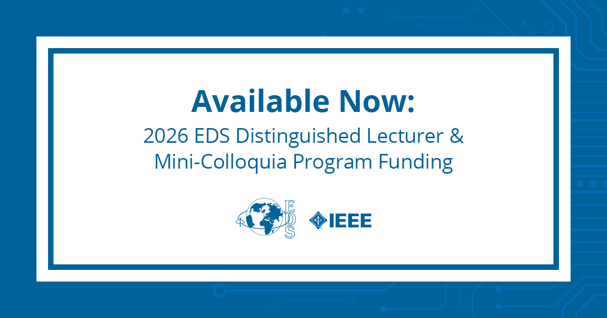 IEEE Electron Devices Society tweet media