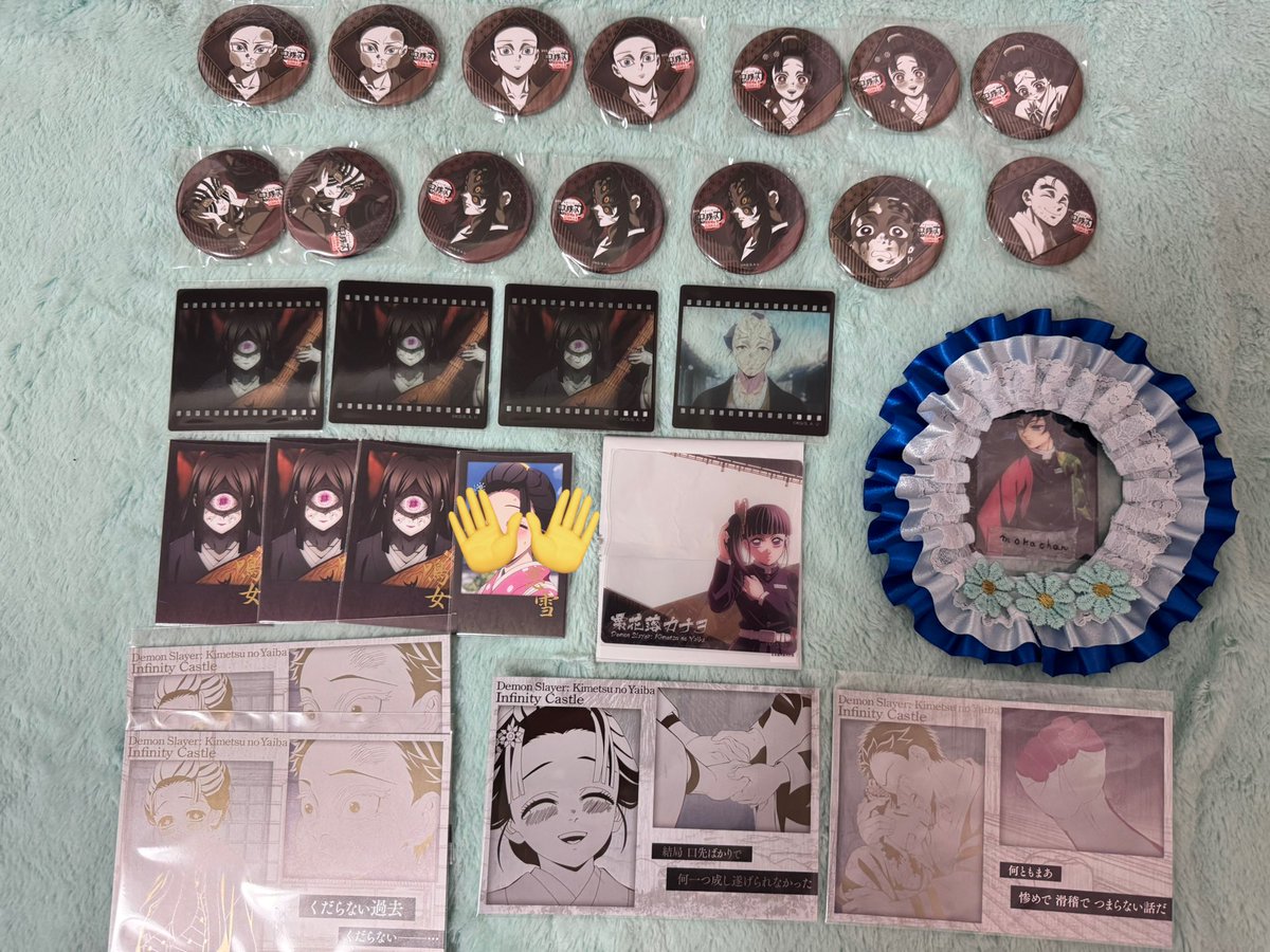 鬼滅の刃 dining ダイニング お楽しみくじ くじ 譲 缶バッジ.クリア