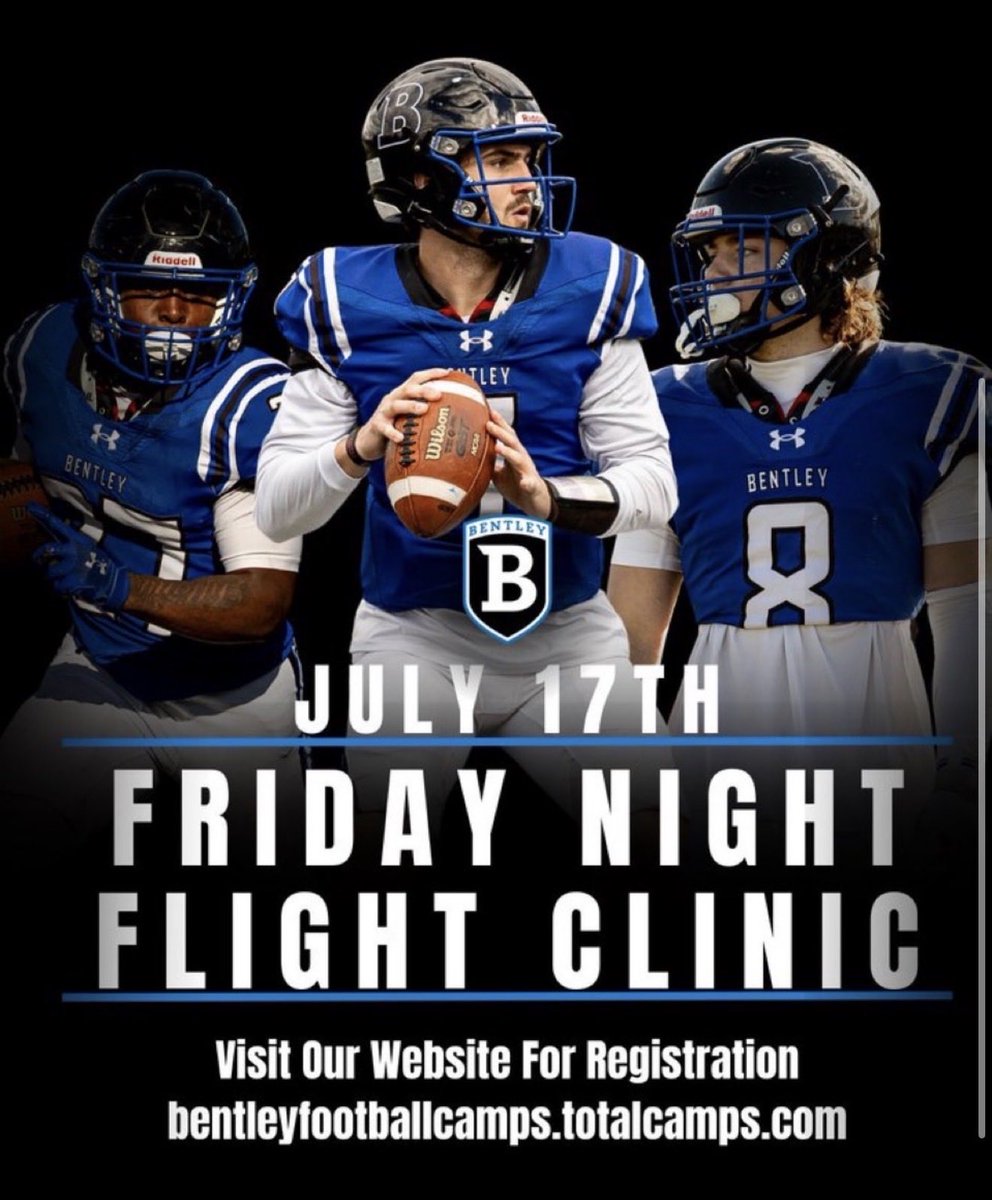 Thank You <a href="/TheCoachGriggs/">Adam Griggs M.Ed, M.S.</a> From Bentley University For The Camp Invite 7/17. Can’t Wait To Showcase My Talents And Show Bentley What I’m Made Of!