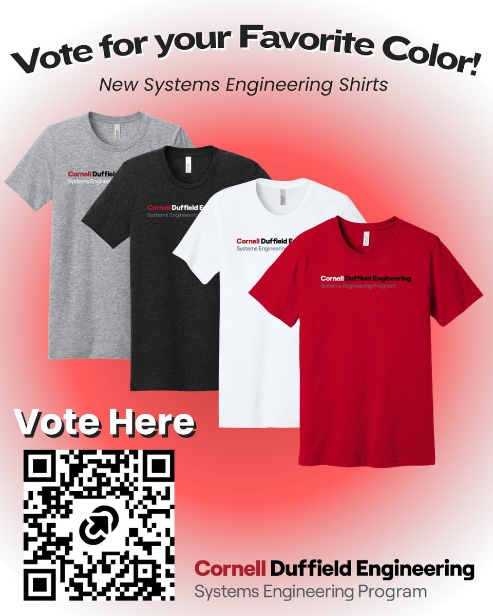 Cornell Systems Engineering tweet media