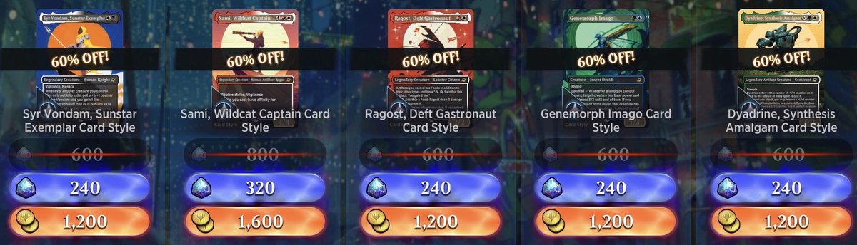 MTG Arena Daily Deals tweet media