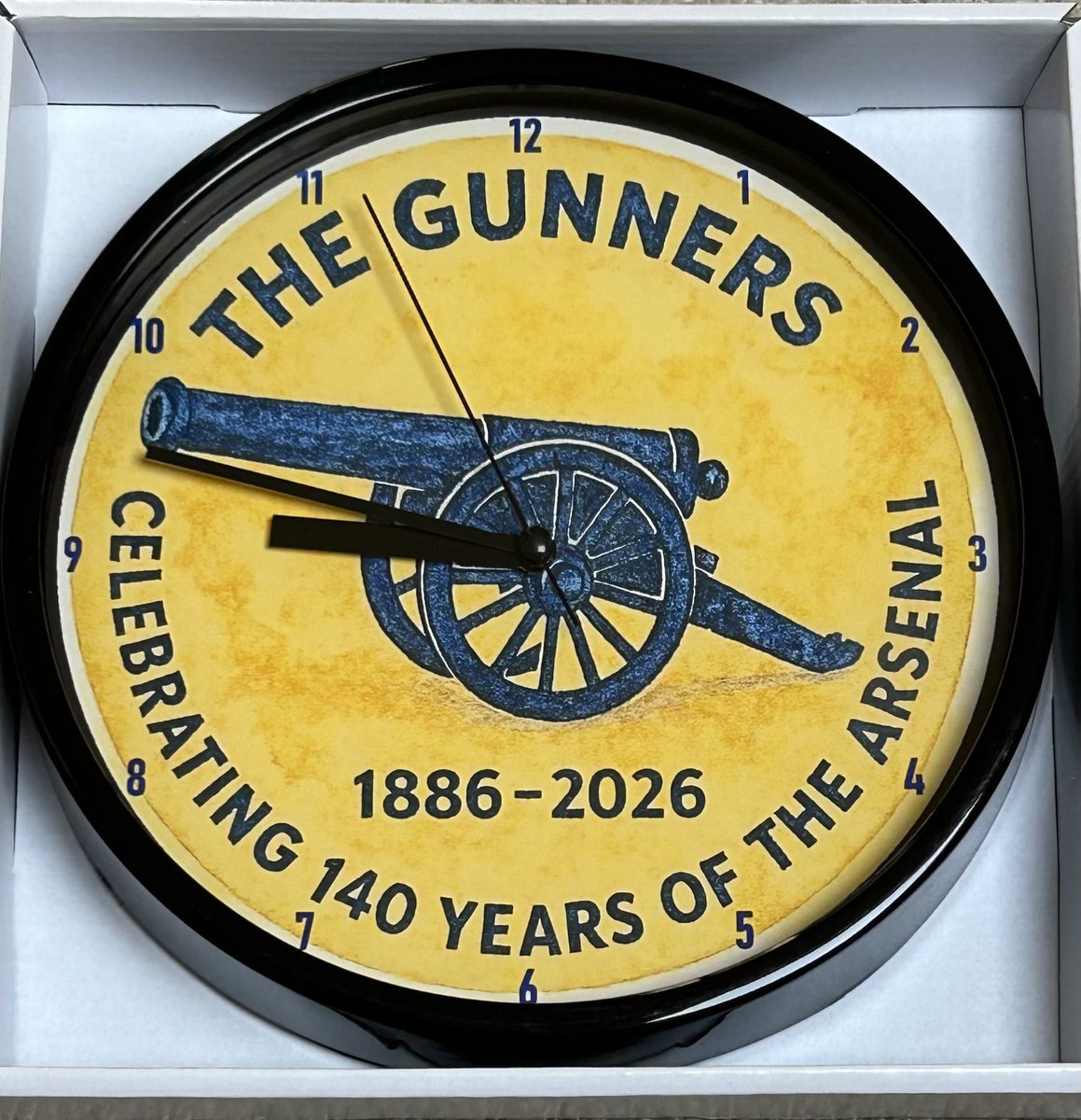 🚨 New clocks alert 🚨 140 Years of The Arsenal ONLY £15.00 including ...
