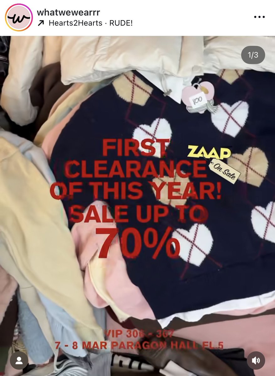 Diaryaccessori1's tweet photo. รับหิ้ว Zaap on sale 7mar 💓
- เครื่องประดับ, เคส 20฿
- เสื้อผ้า,กางเกง 30฿
- เสื้อ,กางเกงยีนส์,เสื้อกันหนาว 40฿
- กระเป๋า,รองเท้า 50฿
มัดจำ50% 
ไม่สะดวกมัดจำรอโอนหน้างานได้
ไม่ได้ของคืนเงินให้ 🙌🏻
📮ค่าส่งเริ่มต้น 40฿ 
*กล่องใหญ่คิดตามจริง*
#zaaponsale #รับหิ้ว #zaaponsale2026 https://t.co/5a7qXoavvV
