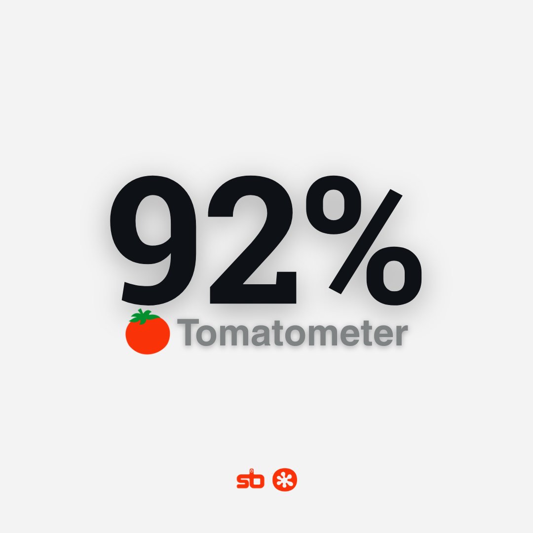 sboficial's tweet photo. Peaky Blinders: O Homem Imortal debutou com 92% de aprovação da crítica no Rotten Tomatoes.