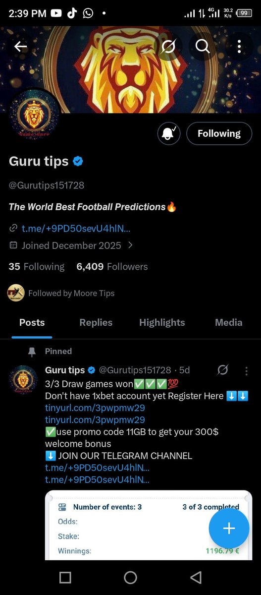 teesayconcept's tweet photo. @officialmoore7 @Gurutips151728 Done sir
9166874463 Opay https://t.co/rERt4o4bxL