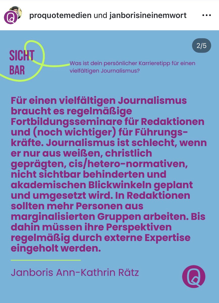 Danke <a href="/BMBFSFJ/">BMBFSFJ</a>. Gute Nachrichten für den Feminismus. Einen steuerlich finanzierten Quotenverein, der die Frauenquote ad absurdum führt, braucht kein Mensch.