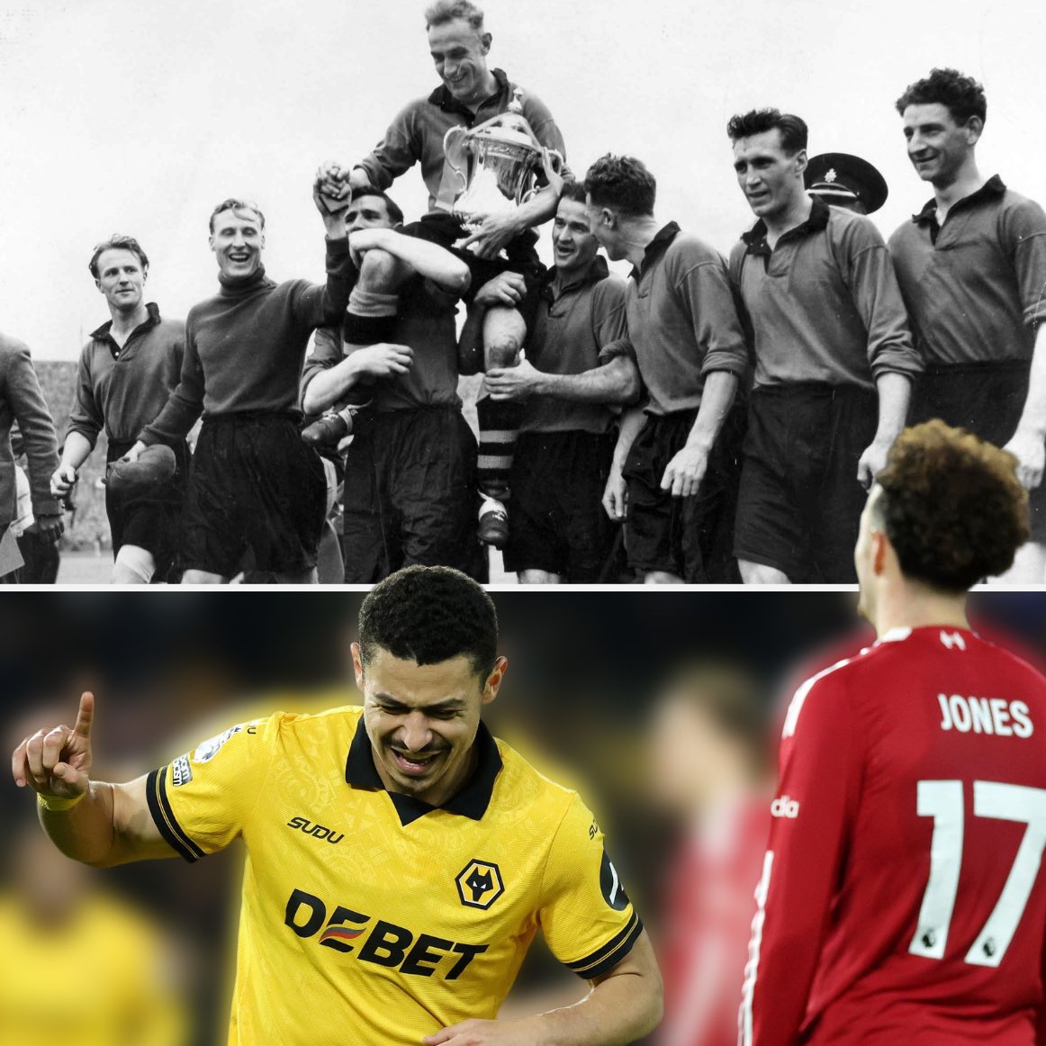 The last time Wolves faced Liverpool in the fifth round of the FA Cup was in 1948-49, winning 3-1 and eventually lifting that season’s trophy.

🏆 🐺 

#WWFC | #Wolves