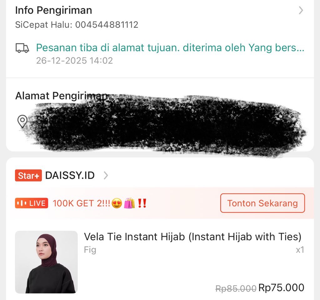 shunsational's tweet photo. @txtdarionlshop PL Hijab Daissy yg Vela Tie 40K ajaa. 
Bisa 🍊, Dom Jakbar. https://t.co/jYPhLzRDFx