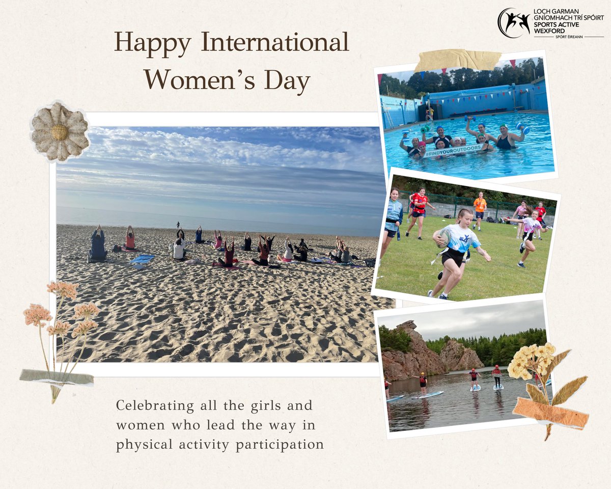 SportActiveWex's tweet image. Happy International Women's Day to all the female participants of our programmes, our female tutors, partners and colleagues

#WomenInSportWeek #SameEnergy #InternationalWomensDay