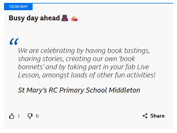 St Mary's RC Primary tweet media