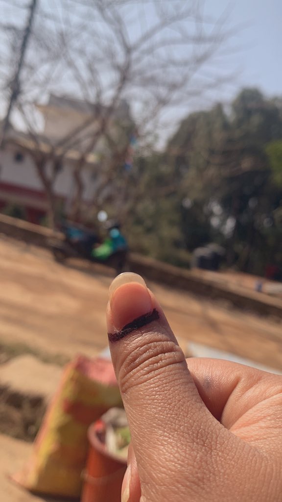 Life’s first vote!
#myvotematters