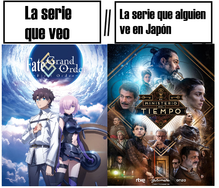Srserpientehot's tweet photo. El Ministerio del Tiempo es literalmente el FGO Español 🗿 https://t.co/YHxxVjBw0T