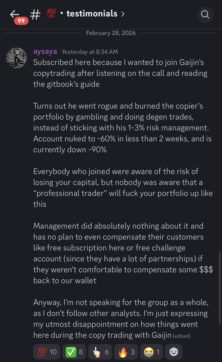 FaabahNow's tweet photo. @Gaijin165 @hyrotrader_com Larp gaijin larping again https://t.co/Sfjdwv80WV