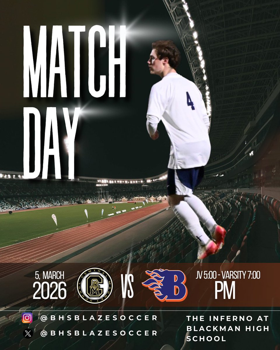 BLACKMAN MENS SOCCER tweet media