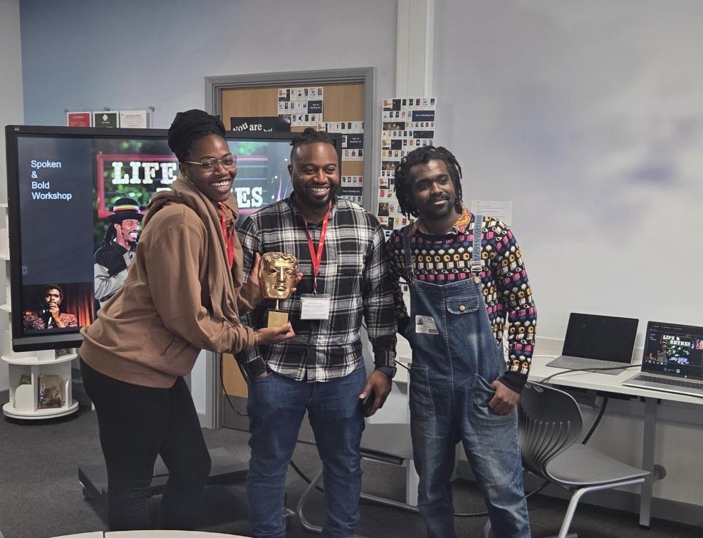 We had a brilliant opportunity to welcome BAFTA-winning poets&nbsp; @iKingdom_Nartey, Jamal Hassan and Barakat Olamide Lawal this week!
 
It was wonderful to see our students discovering that spoken word is a fun way to enjoy literacy. A huge thank you to all the poets! Image