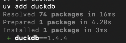 Using DuckDB To Train A Neural Network On 500GB Of Price Data

I have ≈500GB of historical Bitcoin level 1 limit order book data to process and train a neural network on.

I don't want to overcomplicate the data access layer and definitely want to keep all of the training,