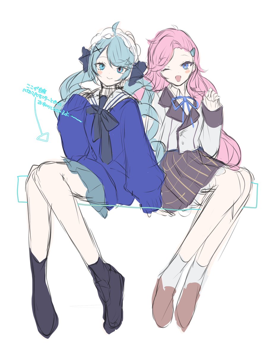 417_7__'s tweet photo. ろこぱ非売品グウェン＆セラフィーンのアクスタラフ^_  ̫_^っ🪄^_  ̫_^っ🪄 https://t.co/9Q9dCx64ju