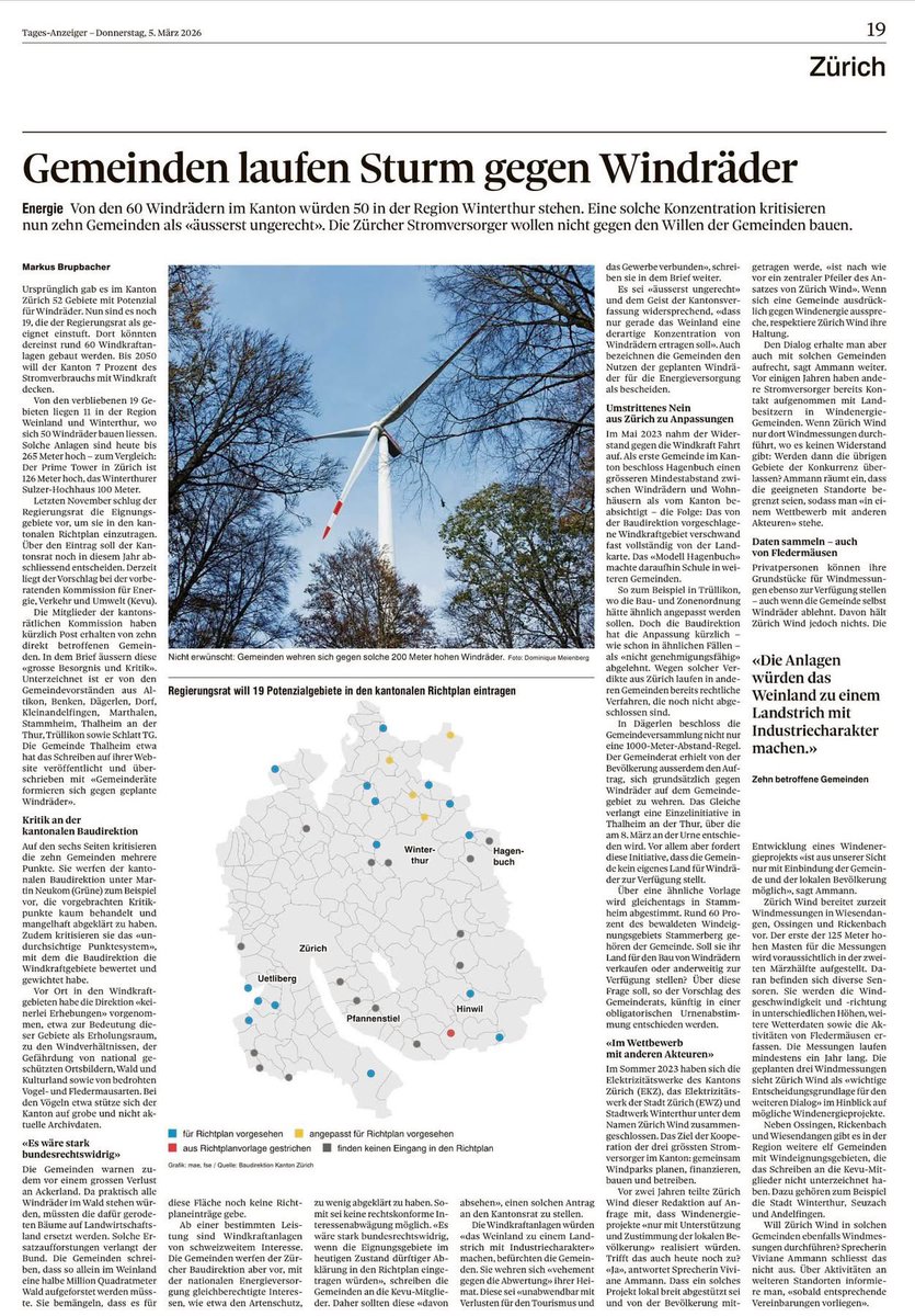 Joerg_Rehmann's tweet photo. Auch in der #Schweiz ist #Windkraft nicht gewollt. https://t.co/m2OIBUjIrN