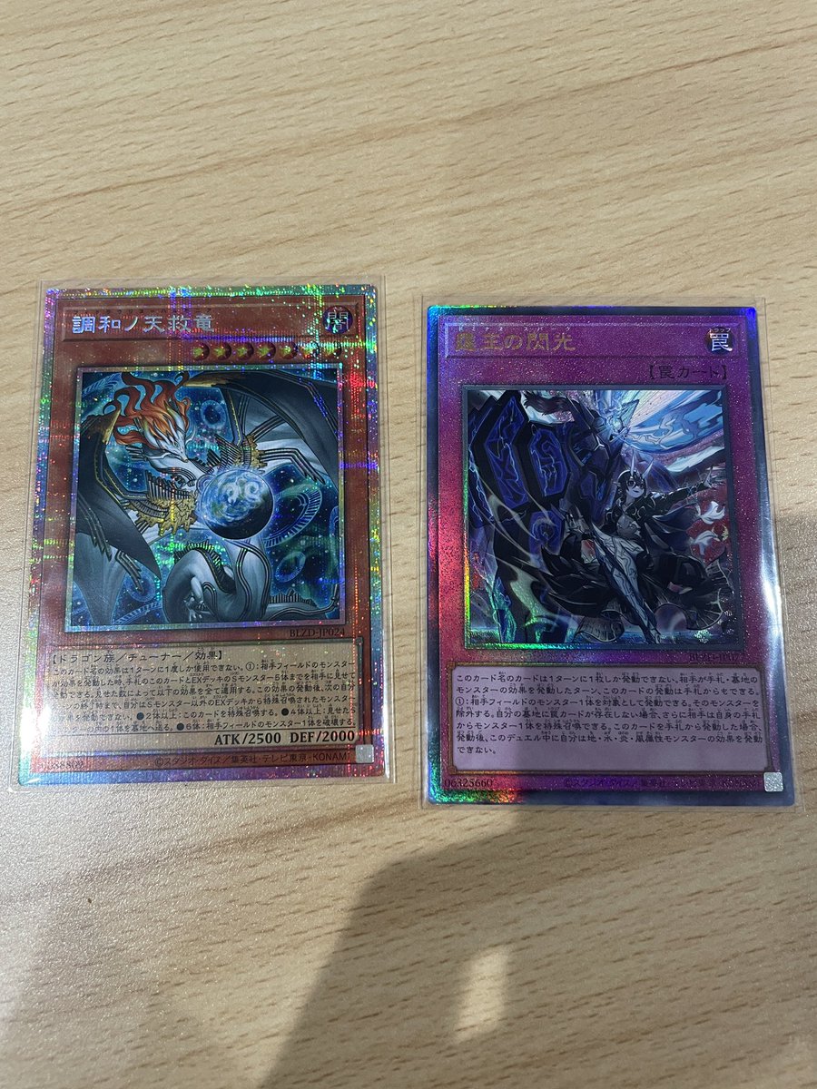 ジョゼと細々やってる遊戯王開封
太っ腹に箱開けたら中身強くて嬉しい