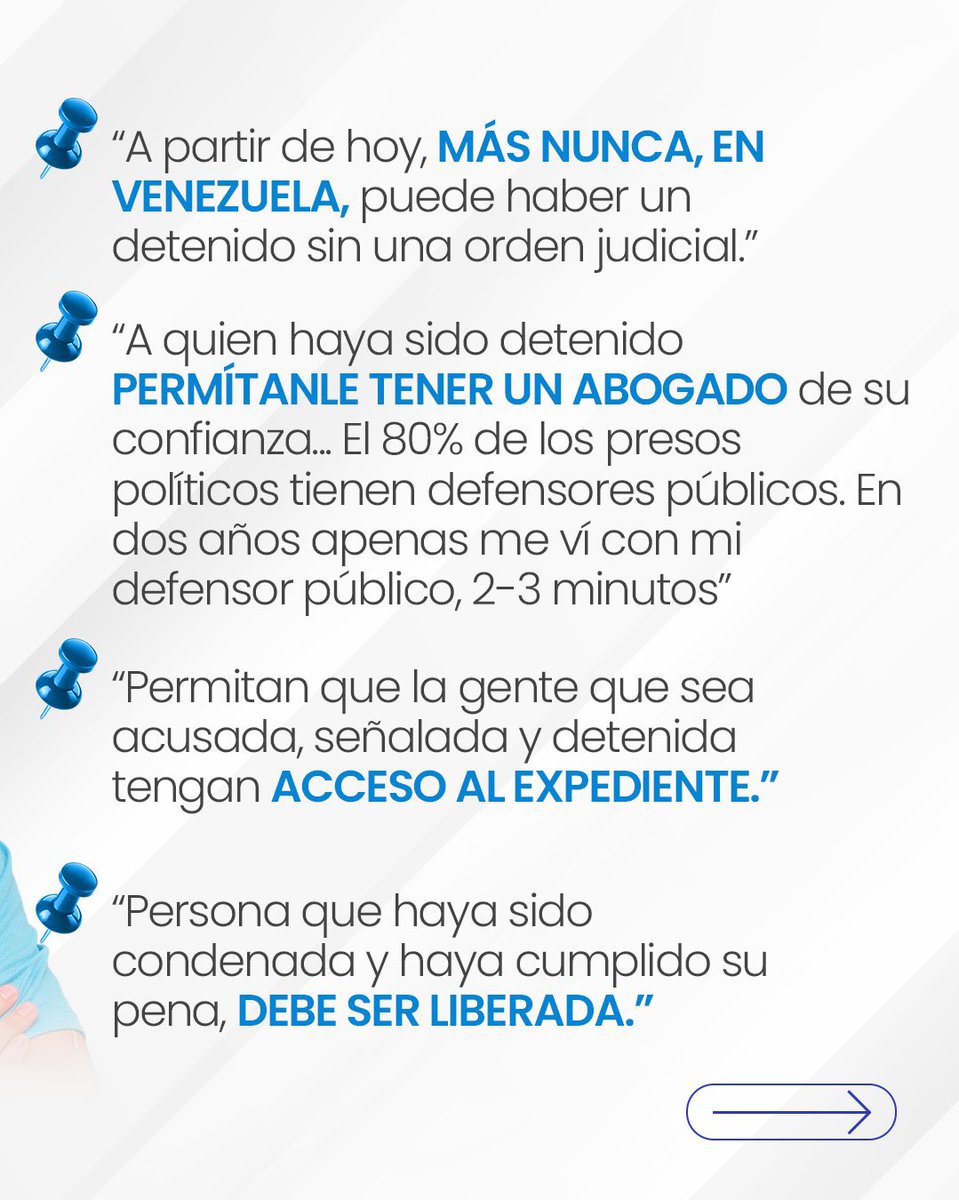 VenteVenezuela's tweet photo. ¡Vamos a restaurar la dignidad! 🚨

Henry Alviarez (@HenryAlviarez), coordinador nacional de Organización en @VenteVenezuela, promueve 4 propuestas contra la arbitrariedad. 

Ni un venezolano más puede permanecer desprotegido frente a la arbitrariedad de régimen. 

#QueSeanTodos https://t.co/7xwRTvFNKh