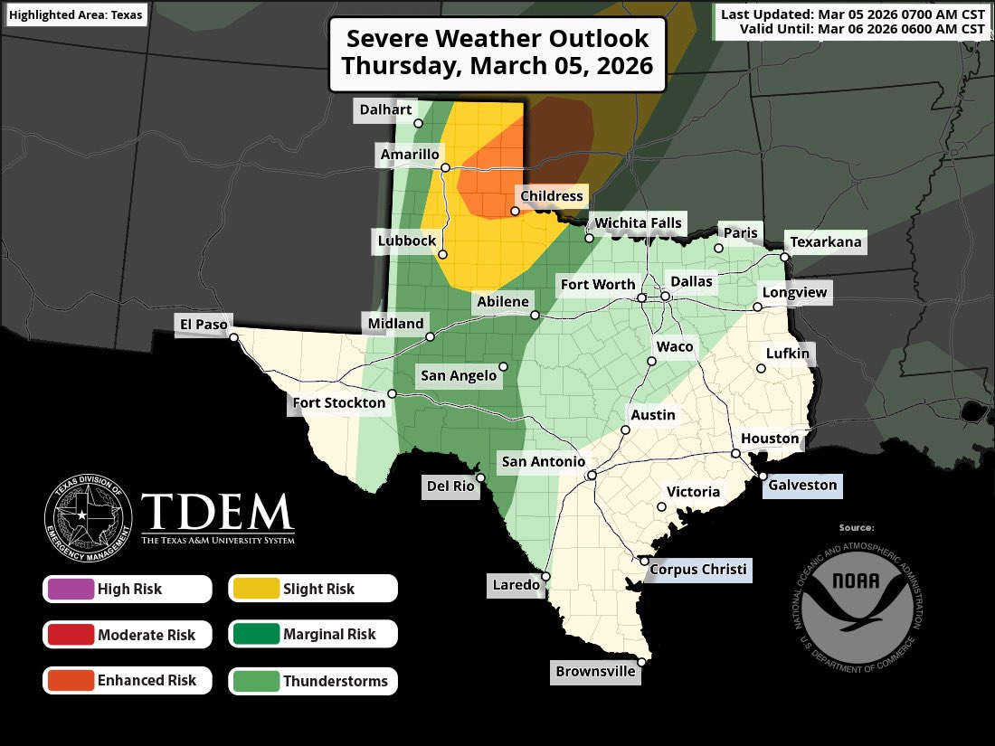 Texas Division of Emergency Management tweet media