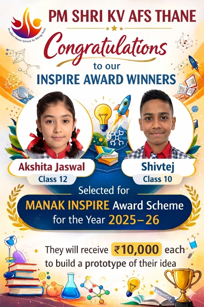 PM SHRI KV AFS THANE tweet media