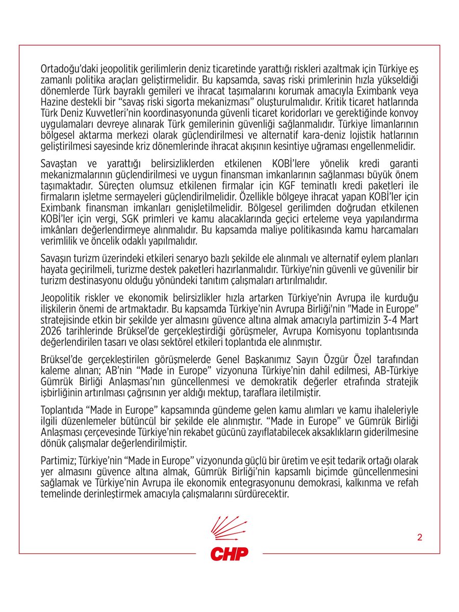 Cumhuriyet Halk Partisi Ekonomi Eşgüdüm Konseyi Basın Açıklaması

chp.org.tr/haberler/cumhu…