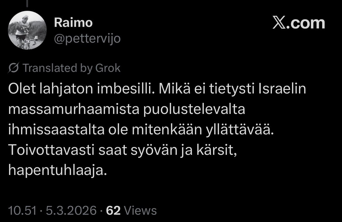 Jyrki Vainio tweet media