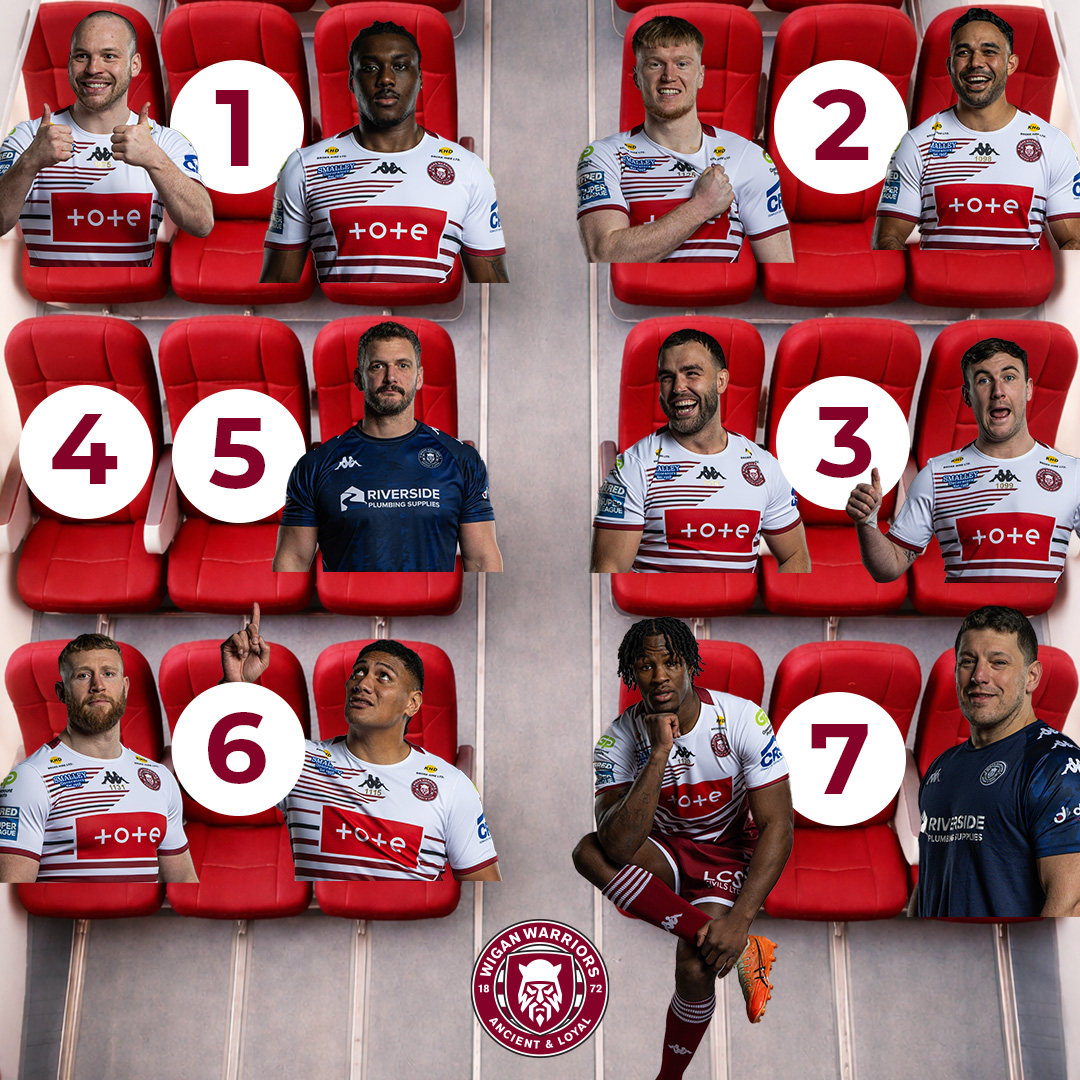 Wigan Warriors 🍒⚪️ tweet media