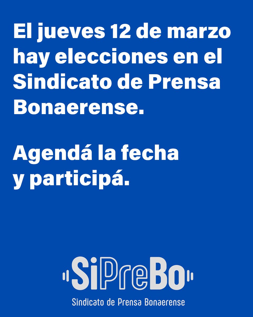 Sindicato de Prensa Bonaerense tweet media
