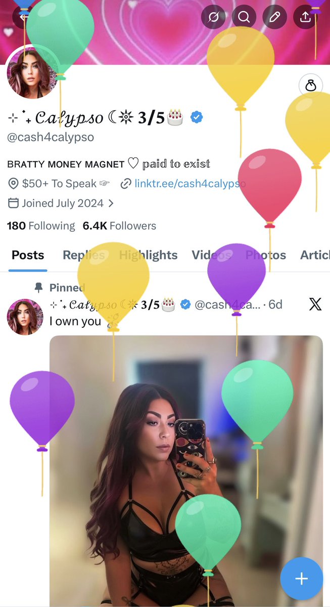 ⊹ ࣪ ˖ 𝒞𝒶𝓁𝓎𝓅𝓈𝑜 ☾𖤓 𝟑/𝟓🎂 tweet media