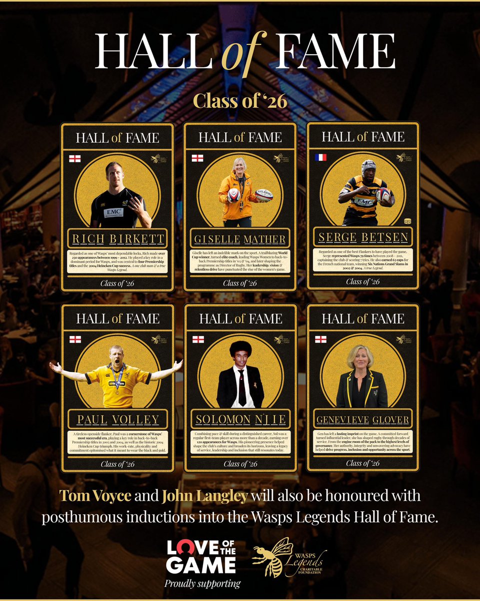 Wasps Legends Charitable Foundation tweet media