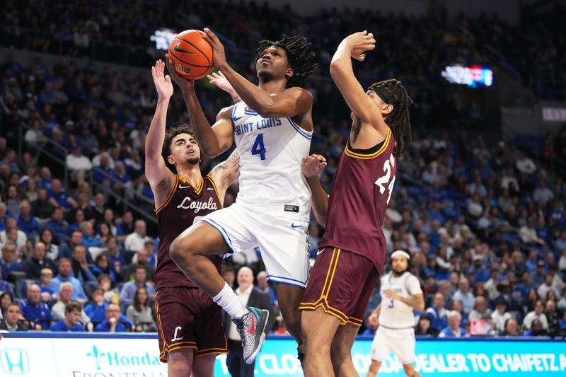 STLBigTSports's tweet photo. Billikens Clinch Share Of A-10 Regular Season Title https://t.co/8rTFOdDlcG #SLU #Billikens #Atlantic10 #A10 #NCAA https://t.co/MOpJBWPJns