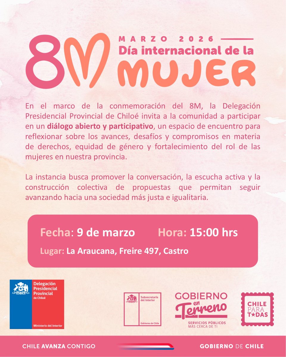 Delegación Presidencial Provincial de Chiloé tweet media