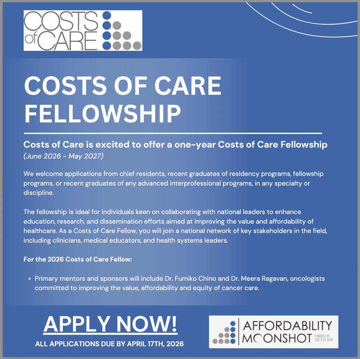 Costs of Care tweet media